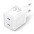 Зображення  Зарядний пристрій Vention 2xUSB-C PD45W GaN transparent white (FCFW0-EU)