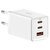 Изображение 3 Зарядное устройство Baseus 2xUSB-C 65W + 1xUSB GaN + cable USB-C to USB-C 100W 1.0m white (CCGP120202)