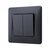 Зображення 3 Вимикач Videx Binera Black Graphite (VF-BNSW2P-BG) двоклавішний-канальний