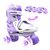 Зображення 2 Ролики для дітей Neon Combo Skates 34-37 Purple (NT10L4)