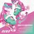 Зображення 3 для дітей Neon Combo Skates 34-37 Flowers (NC49F4)