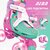 Зображення 6 для дітей Neon Combo Skates 34-37 Flowers (NC49F4)