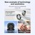 Изображение 12 Фитнес-браслет Havit M7083-11 Bluetooth Black