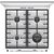 Зображення 4 Кухонна плита Gorenje GKS6C71WA
