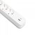 Изображение 4 Сетевой фильтр Videx Oncord с/з 4р 3м Switch White (VF-PD43G1QC1PD-W) 4 розеток