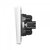 Зображення 3 Вимикач Videx Nota White (VF-NT-SW2P-WH) Вбудований монтажа