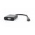 Зображення  Адаптер Cablexpert USB Type-C-VGA 0.15 м Black — AB-CM-VGAF-01