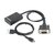 Зображення 2 Адаптер Cablexpert VGA-HDMI 0.15м Black — A-VGA-HDMI-01