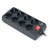 Изображение 6 Сетевой фильтр REAL-EL RS-8 Protect 1.8m Black 8 розеток
