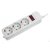 Зображення  Мережевий фільтр Maxxter SPM3-G-15G 4.5м White, Довжина шнура: 4.5 м