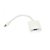 Зображення  Адаптер PowerPlant miniDisplayPort-VGA, 0.15м, White — KD00AS1281
