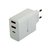 Зображення  Зарядний пристрій Canyon 2USB, 2.4A White — CNE-CHA08W