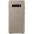 Изображение  Чехол Samsung Leather Cover для Samsung Galaxy S10+ SM-G975 Gray - EF-VG975LJEGRU