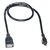 Зображення 2 Кабель PowerPlant USB2.0(AF)-MicroUSB(AM), OTG, 0.5м, black — KD00AS1233
