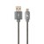 Зображення  Кабель Cablexpert USB 2.0 A - microUSB, 1м, grey — CC-USB2S-AMmBM-1M-BG