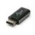 Изображение 2 Переходник PowerPlant microUSB(AF)-USB Type-C(M), Black - KD00AS1260