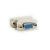 Зображення 2 Перехідник PowerPlant DVI(M)-VGA(F), White - KD00AS1282