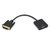Изображение  Адаптер PowerPlant DVI-D Dual Link (M) - VGA (F), 0.15м, Black — CA911141