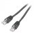 Изображение  Патч-корд витая пара Cablexpert PP6U-0.25M/BK UTP Cat.6 (0.25 м) black