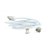 Зображення 2 Кабель Cablexpert USB 2.0 BM - Lightning, 1м, white - CC-USB2-AMLMM-1M