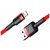 Зображення 3 Кабель Baseus cafule Cable USB For lightning 2.4A 1M Red+Red - CALKLF-B09