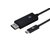 Зображення 2 Кабель мультимедійний 2Е Type-C - DisplayPort (AM/AM), 1.0 м, Black — 2E-W1402