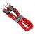 Зображення  Кабель Baseus Cafule USB to Type-C 3A, 1.0 м, Red+Red — CATKLF-B09