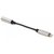 Зображення  Адаптер PowerPlant Lightning-Jack 3.5 мм, 0.1м Silver - CA910366