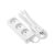 Изображение  Сетевой фильтр 2Е 2E-U03M1.8 1.8m White 3 розеток