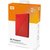 Зображення 6 Жорсткий диск Western Digital My Passport 2TB 2.5 USB 3.2 External Red — WDBYVG0020BRD-WESN, Ємність накопичувача: 2 ТБ