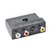 Зображення  Кабель Адаптер Cablexpert SCART-S-Video/3xRCA, black — CCV-4415