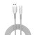 Изображение 2 Кабель ColorWay USB-microUSB (line-drawing), 2.4А, 1м, White — CW-CBUM028-WH