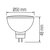 Изображение 2 Светодиодная лампа Horoz Electric Fonix-8 8W 3000K G5.3 610Lm с цоколем G5.3