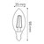 Изображение 2 LED лампа Horoz Electric Filament Candle-4 4W 2700К Е14 420Lm на 32 Вт