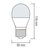 Изображение 2 LED лампа Horoz Electric Premier-12 12W 3000K E27 1050Lm на 85 лм/Вт