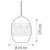 Изображение 2 LED светильник Horoz Electric Radian Oval Chrome на