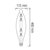 Зображення 2 Світлодіодна LED лампочка Horoz Electric Elliptic-XL 8W 2400K E27 250Lm Titanium