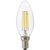 Изображение  LED лампа Horoz Electric Filament Candle-4 4W 2700К Е14 420Lm на 32 Вт