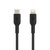 Зображення 2 Кабель Belkin USB-С - Lightning, BRAIDED, 1m, black - CAA004BT1MBK