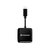 Зображення  Картрідер Transcend USB 3.2 Gen 1 Type-C SD/microSD Black - TS-RDC3