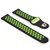 Зображення 2 Ремінець  Ремешок BeCover Nike Style для Xiaomi Universal Black-Green - 705802