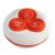 Изображение  Кнопка вызова Recs R-333 Red/White