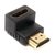 Зображення  Перехідник PowerPlant HDMI(AF)-HDMI(AM), Black - KD00AS1303
