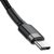 Зображення 2 Кабель Baseus Cafule Series Type-C PD2.0 60W Flash USB Type-C-USB Type-C, 1м Black/Grey - CATKLF-HG1