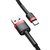 Зображення 3 Кабель Baseus Cafule USB-USB Type-C, 3A, 0.5м Black/Red - CATKLF-A91