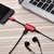 Зображення 4 Адаптер Extradigital USB Type C (M)-3.5 мм/USB Type C (F), Red - KBA1761