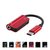 Зображення 5 Адаптер Extradigital USB Type C (M)-3.5 мм/USB Type C (F), Red - KBA1761