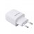 Зображення 2 Зарядний пристрій Maxxter (1USBх3А) QC3.0 White – WC-PD-CtL-01 + кабель Lightning