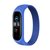 Зображення  Ремінець  BeCover Elastic Nylon Style для Xiaomi Mi Smart Band 5/Mi Smart Band 6 Size M Deep Blue - 706149