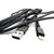 Зображення 3 Кабель Dengos USB-Lightning 4A 1м Black - NTK-L-KPR-USB3-BLACK